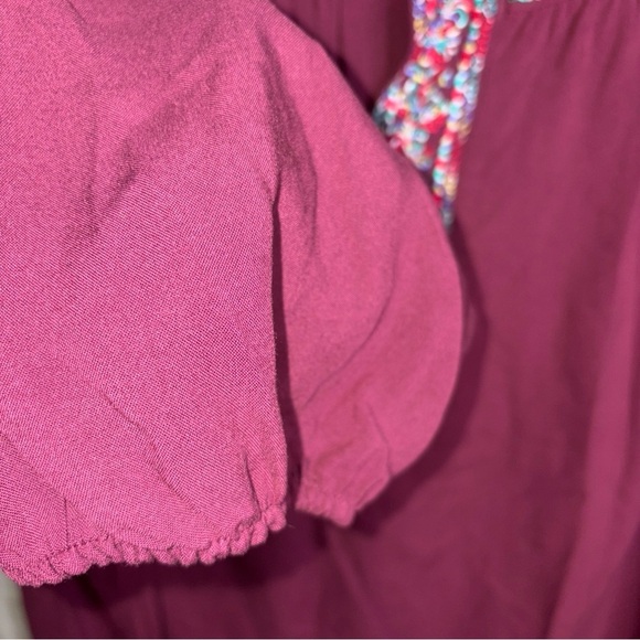 The Pioneer Woman Split Neck Embroidered Blouse Women's Plus Size 2X NWT! - Picture 5 of 16